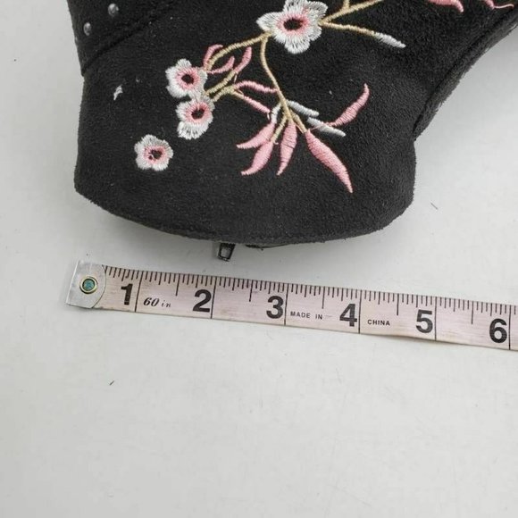 Karyn's‎ Womens Ankle Booties Black 7 - Picture 8 of 9